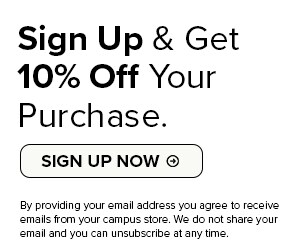 Sign up and get 10% off your spirit gear.